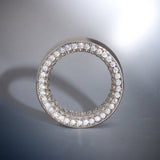 14K Stars Shining Moissanite Ear Gauge Tunnel（2Pcs） - AKAK BODYJEWELRY - ear - tunnel