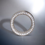 14K Stars Shining Zircon Ear Gauge Tunnel（2Pcs） - AKAK BODYJEWELRY - ear - tunnel