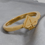 Ace of Spades Narrow Ring - AKAK BODYJEWELRY - ear - tunnel