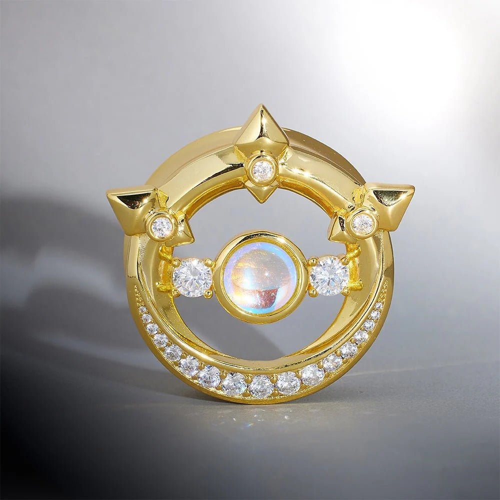 AKAK Moonshadow Zircon S925 Silver Ear Gauge Tunnel (2Pcs) - AKAK BODYJEWELRY - ear - tunnel