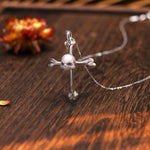 Bonecross S925 Necklace - AKAK BODYJEWELRY - ear - tunnel