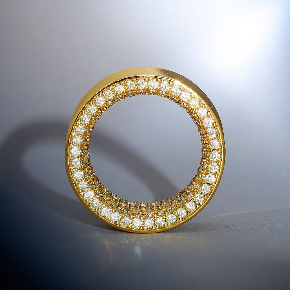 Citrine S925 Silver Stars Shining Tunnel (2Pcs) - AKAK BODYJEWELRY - ear - tunnel