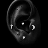 Titanium Unisex Symbol Piercing Jewelry | 1PC