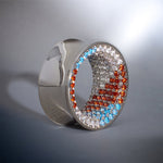 Free Will Moissanite S925 Silver Tunnel (2Pcs) - AKAK BODYJEWELRY - ear - tunnel