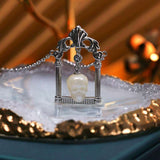Ghostly Grace S925 Silver Necklace - AKAK BODYJEWELRY - ear - tunnel