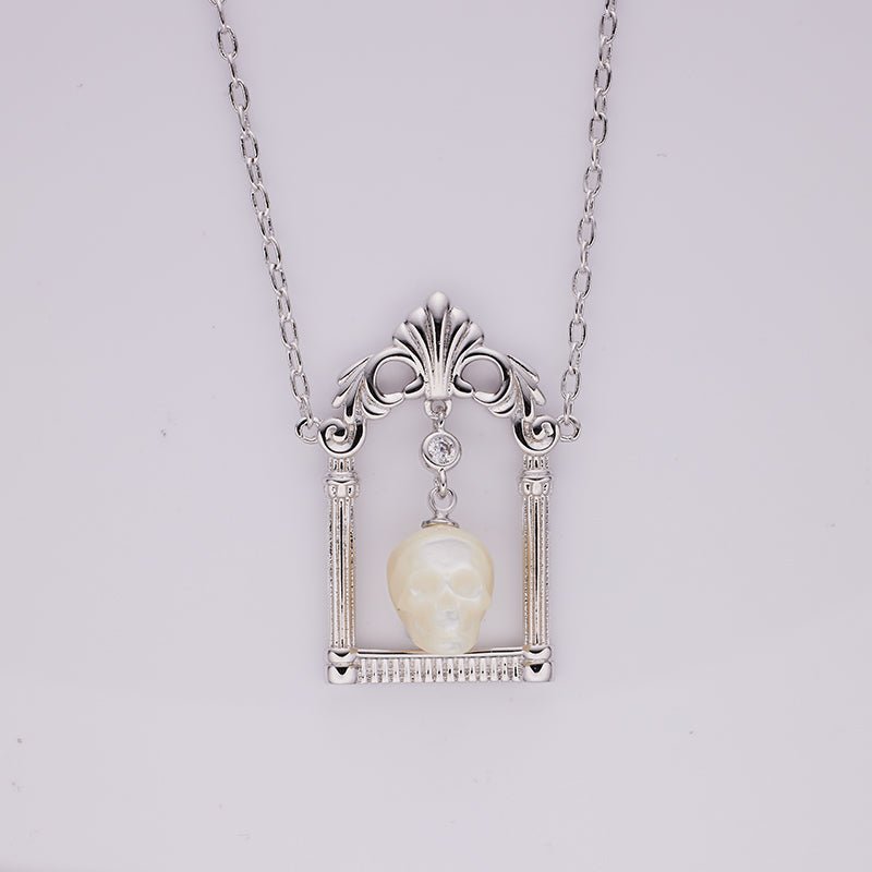 Ghostly Grace S925 Silver Necklace - AKAK BODYJEWELRY - ear - tunnel
