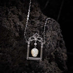 Ghostly Grace S925 Silver Necklace - AKAK BODYJEWELRY - ear - tunnel