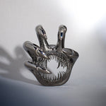 Hell Claw Tungsten Steel Ear Gauge Tunnel(2Pcs) - AKAK BODYJEWELRY - ear - tunnel