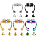 Non - Piercing Magnetic Nose Piercing - AKAK BODYJEWELRY - ear - tunnel