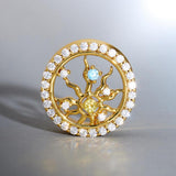 Radiance of Life Zircon S925 Silver Ear Gauge Tunnel (2Pcs) - AKAK BODYJEWELRY - ear - tunnel