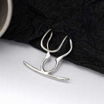 Rebel Noir Lip Cuff - AKAK BODYJEWELRY - ear - tunnel