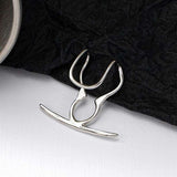 Rebel Noir Lip Cuff - AKAK BODYJEWELRY - ear - tunnel