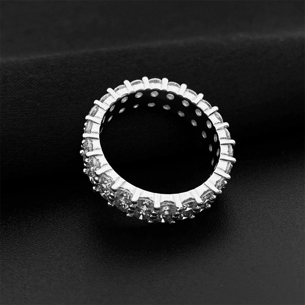 S925 Eterna Duo Ring - AKAK BODYJEWELRY - ear - tunnel