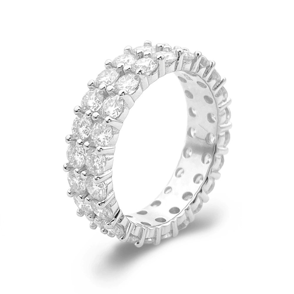 S925 Eterna Duo Ring - AKAK BODYJEWELRY - ear - tunnel
