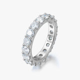 S925 Moissanite Clawset Ring - AKAK BODYJEWELRY - ear - tunnel