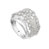 S925 Moissanite Royal Ring - AKAK BODYJEWELRY - ear - tunnel