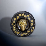 S925 Silver Celestial Skull Ear Plug（2pcs） - AKAK BODYJEWELRY - ear - tunnel