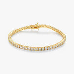 S925 Silver Moissanite Tennis Bracelet - AKAK BODYJEWELRY - ear - tunnel