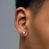 S925 Silver Polaris Star Earrings Jewelry for Women Men - AKAK BODYJEWELRY - ear - tunnel