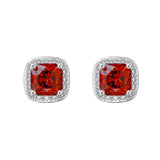 S925 Silver Sugar Cube Earrings Jewelry for Women Men - AKAK BODYJEWELRY - ear - tunnel