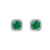 S925 Silver Sugar Cube Earrings Jewelry for Women Men - AKAK BODYJEWELRY - ear - tunnel