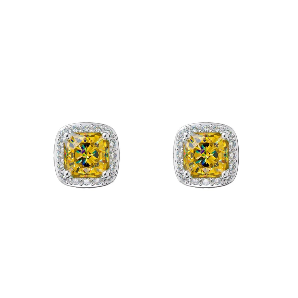 S925 Silver Sugar Cube Earrings Jewelry for Women Men - AKAK BODYJEWELRY - ear - tunnel