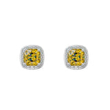 S925 Silver Sugar Cube Earrings Jewelry for Women Men - AKAK BODYJEWELRY - ear - tunnel