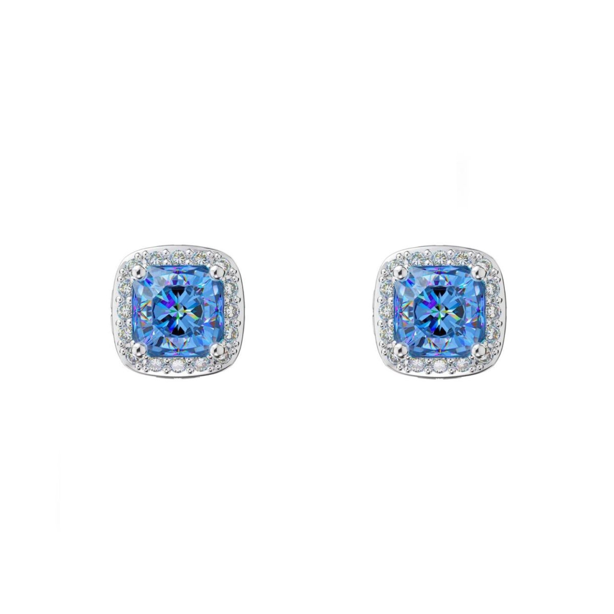 S925 Silver Sugar Cube Earrings Jewelry for Women Men - AKAK BODYJEWELRY - ear - tunnel