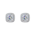 S925 Silver Sugar Cube Earrings Jewelry for Women Men - AKAK BODYJEWELRY - ear - tunnel