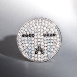 S925 Silver Tearlight Starry Zircon Ear Plug（2pcs） - AKAK BODYJEWELRY - ear - tunnel