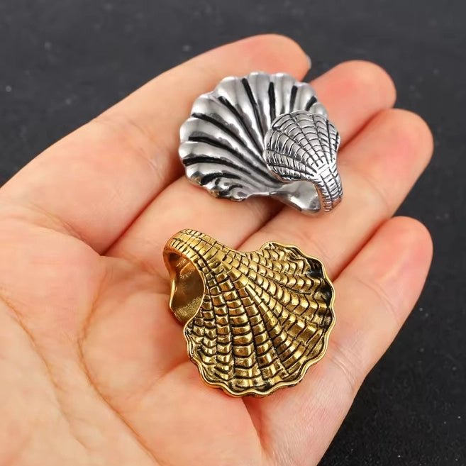 Sirena Shell Ear Weights - AKAK BODYJEWELRY - ear - tunnel