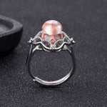 Skull Blossom S925 Silver Ring - AKAK BODYJEWELRY - ear - tunnel