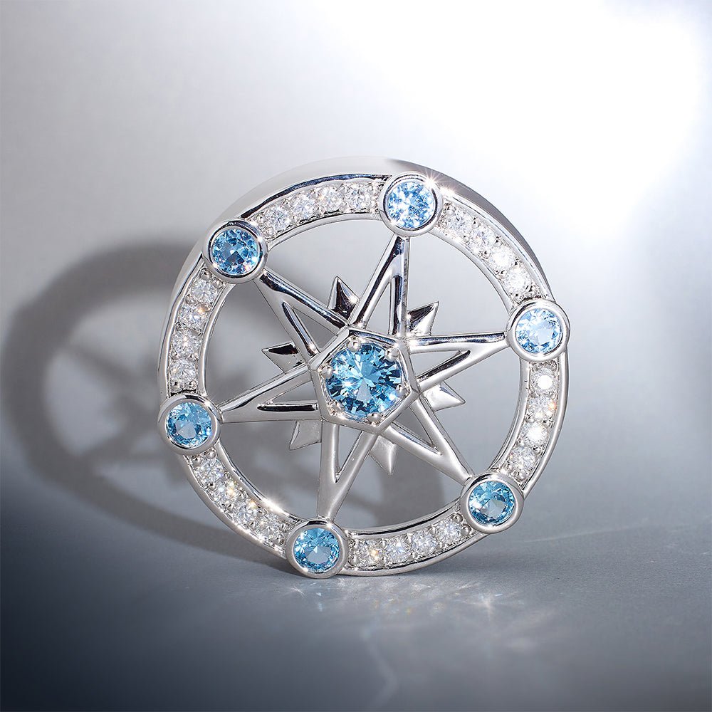 Starlight Shadow 14K Zircon Ear Gauge Tunnel (2Pcs) - AKAK BODYJEWELRY - ear - tunnel