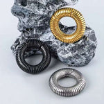 Steel Pulse Ear Weights - AKAK BODYJEWELRY - ear - tunnel