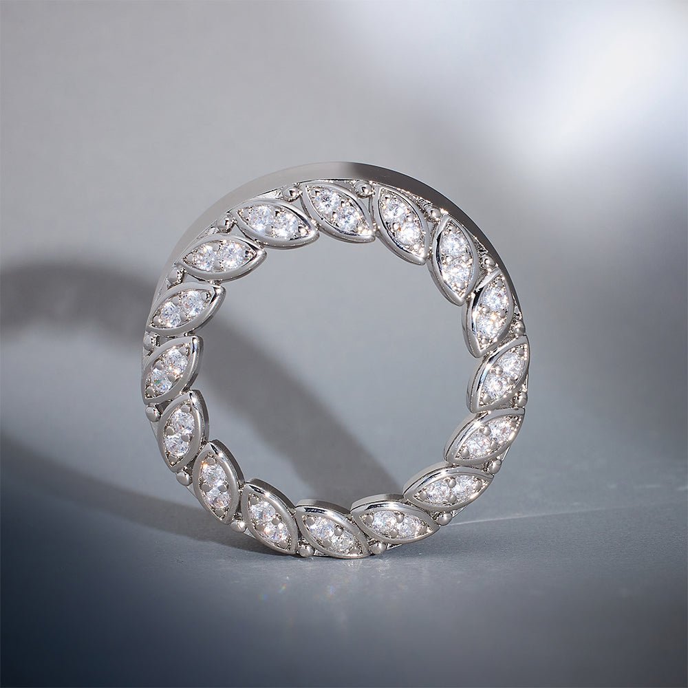 Straw Dream Zircon S925 Silver Ear Gauge Tunnel (2Pcs) - AKAK BODYJEWELRY - ear - tunnel