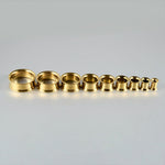 Titanium Ear Tunnel Plug (2Pcs) - AKAK BODYJEWELRY - ear - tunnel