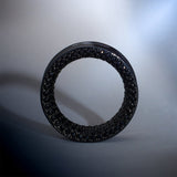 Tungsten Steel Black Zircon Stars Shining Ear Gauge Tunnel(2pcs) - AKAK BODYJEWELRY - ear - tunnel