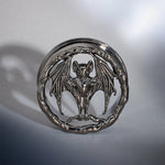 Vampire Guardian Tungsten Steel Ear Gauge Tunnel (2Pcs) - AKAK BODYJEWELRY - ear - tunnel