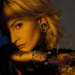 Vampire Guardian Tungsten Steel Ear Gauge Tunnel (2Pcs) - AKAK BODYJEWELRY - ear - tunnel