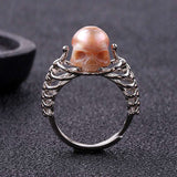 Wraith Spine S925 Silver Ring - AKAK BODYJEWELRY - ear - tunnel
