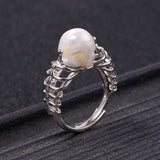 Wraith Spine S925 Silver Ring - AKAK BODYJEWELRY - ear - tunnel